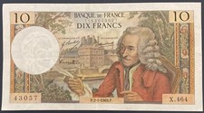 Billet France -10 francs