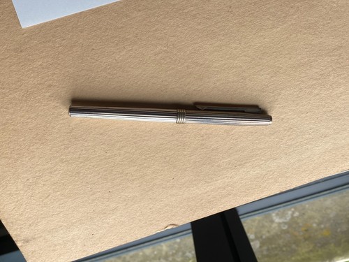 Stylo plume argent massif - , stylo-plume