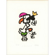 LAPICQUE Charles - Gravure originale "Composition-2" 65x50cm