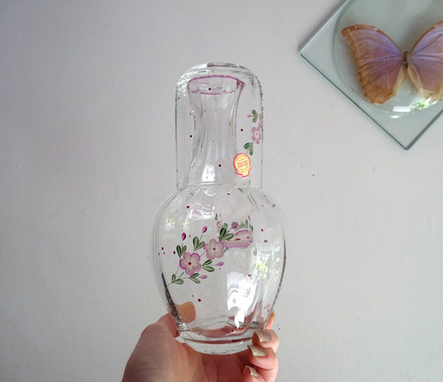 Carafe service nuit - , cristal