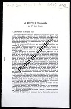 Spéléologie - Paléontologie