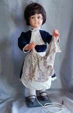 Ancienne Grande Poupée Automate Déco Animation Vitrine De Magasin 82 Cms  BE+++