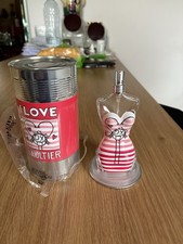 Flacon Vapo 100ml Eau de toilette  Vide Et Sa Boîte Fer J P Gaultier  I LOVE  G