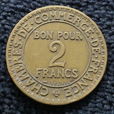 France – 1922 – 2 francs Chambres de commerce (N2292) TTB