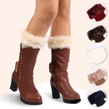 2 Paires Bottes Femmes
