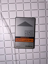 Roland M-256E RAM Card + SN-R8-02 Sound Library R-8 — Vintage Memory Cards (lot)