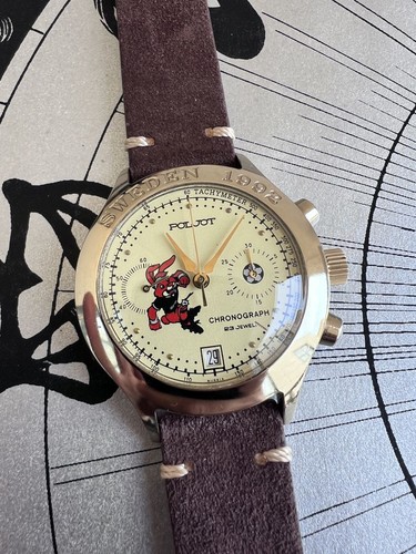 Chronographe poljot 3133 - poljot, uefa