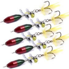 5PCS Cuillers de Pêche à la