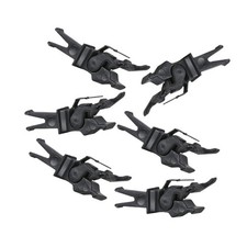 6x Attelage de train à