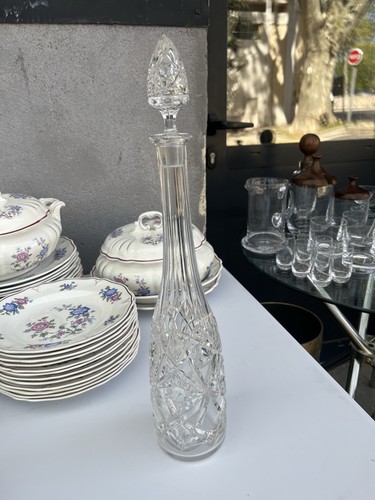 Ancienne carafe cristal - ancienne,