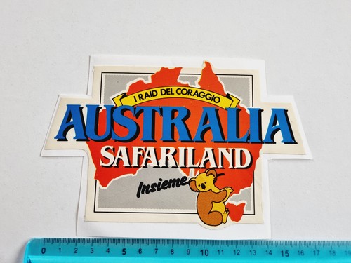 Autocollant australie raid - autocollant,