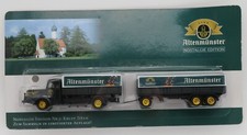 GRELL HO 1/87 CAMION TRAILER TRUCK KRUPP TITAN BIERE BEER ALTENMÜNSTER BOX