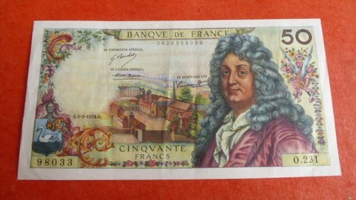 Billet france racine fay - , f
