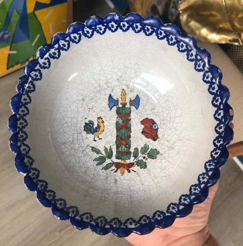 Rare petit saladier faïence - rare,