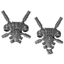 SMGK19 BACK PACK TELEPORT x2 CHEVALIER GRIS WARHAMMER 40000 BITZ W40K GK 16-20