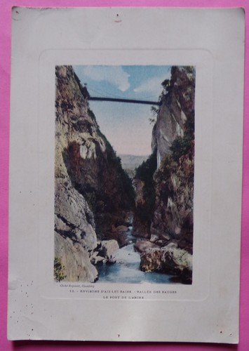 Planche vallée des bauges - vallée,