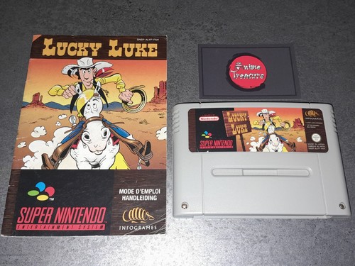 Jeu super nintendo lucky - nintendo,