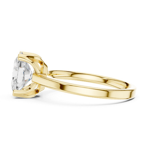Bague élégante pavée ovale