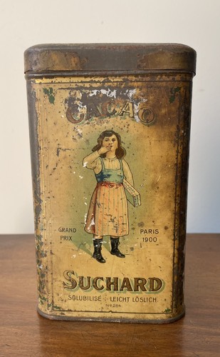 Ancienne boîte cacao - boîte,
