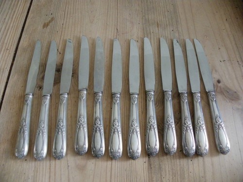 Couteaux métal argenté - couteaux,