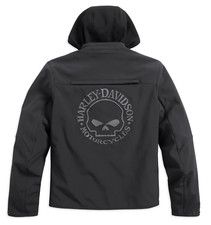 Veste Harley-Davidson Reflective Skull Jacket avec capuche 98164-17EM - taill...