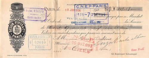 1924 suzor pinta paris m - a,