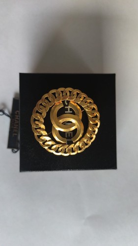 Ebay live chanel gold large - chanel,