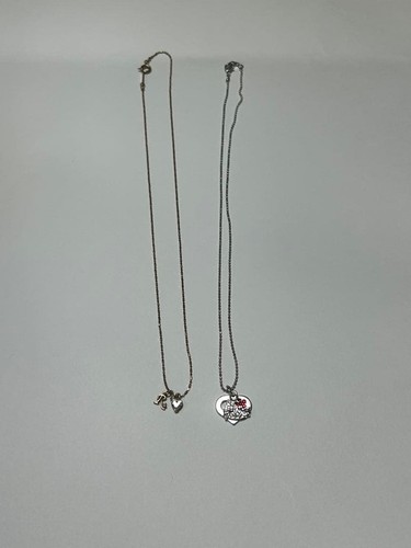 Collier initial argent - collier,