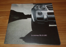Catalogue MERCEDES ML 63 AMG (W164) de 2005