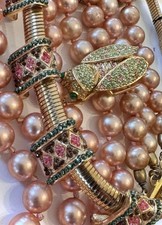 Vintage CINER Pink & Green
