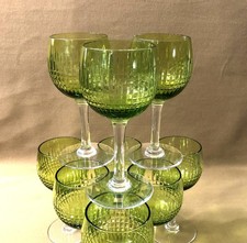 1 verre à vin en cristal