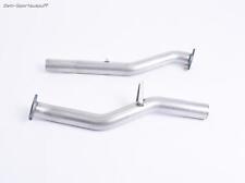 Milltek Inox Ø70mm Nachkat-Rohre Porsche Cayenne 958 4.8l Turbo