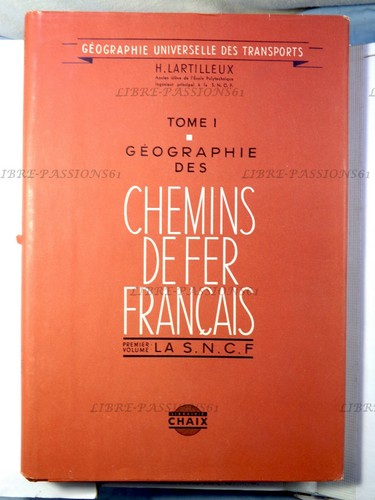 Géographie des chemins fer - des,