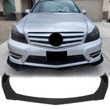 Spoiler Avant Lèvre Pare-Chocs Pour Mercedes-Benz W204 AMG-Line C-Class 2011-14
