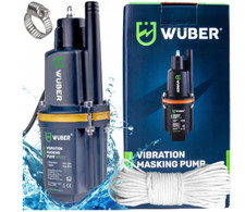 Pompe submersible Wuber 460 W 1080 l/h POMPE À EAU DE PUITS DE JARDIN