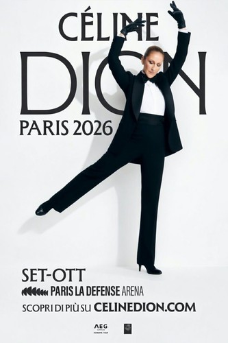 New celine dion paris 2026 - new,