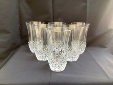 6 Verres A Orangeade Cristal Arques Modèle Longchamp