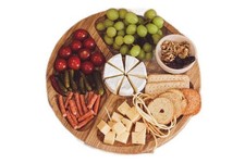 Plateau rond chêne 34cm 3