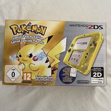 CONSOLE PORTABLE - NINTENDO 2DS JAUNE PIKACHU - ÉDITION LIMITÉE POKÉMON - NEUF