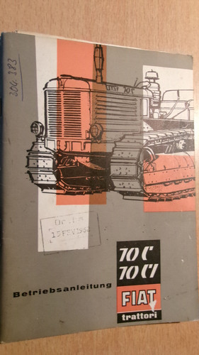 Fiat tracteur chenilles