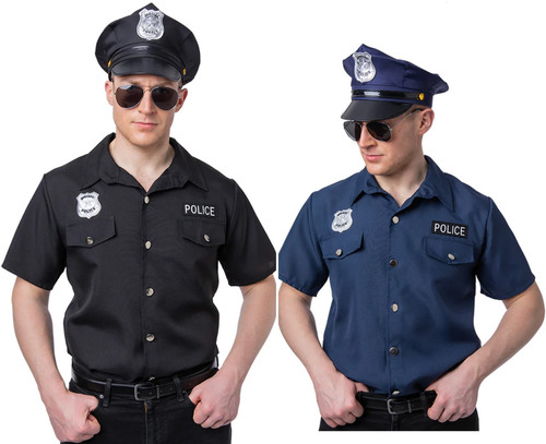 Chemise police pour - police, homme