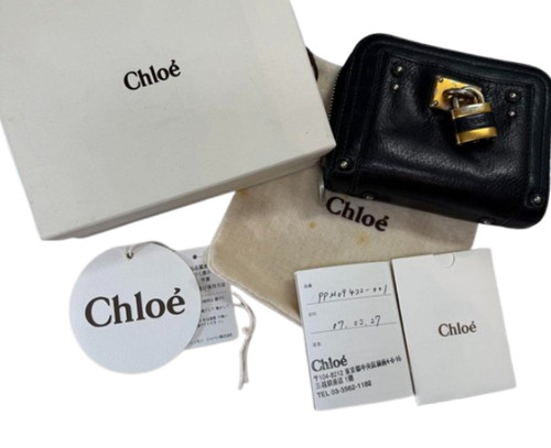 Portefeuille pliant chloé - portefeuille,