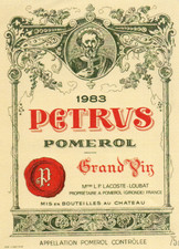 ETIQUETTE 1ER GRAND CRU CLASSE POMEROL 1983        §01/11/2025§