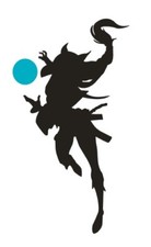 * 1 Sticker League of Legends * Modèle Silhouette AHRI