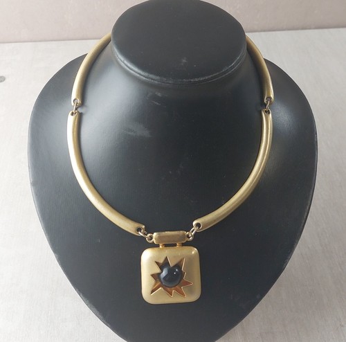Ancien collier métal - ancien, en