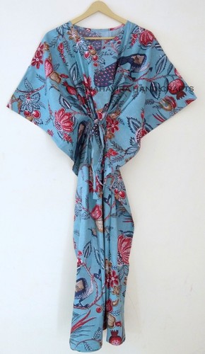 Maxi robe caftan hippie - , en
