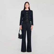 Sandro Women Pleated lace