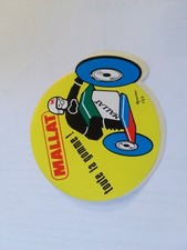 Ancien autocollant gomme