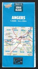 CARTE IGN SERIE BLEUE . 1522 O