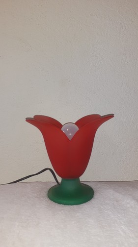 Lampe fleur vintage - , en